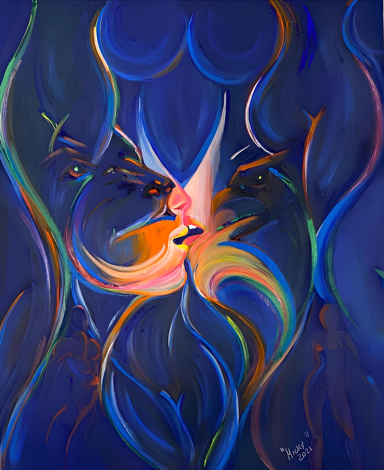 Michela Vicentini, Il bacio Michela Vicentini, Il bacio