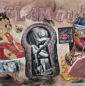 Gemälde, Glamour, Valérie Cassuto