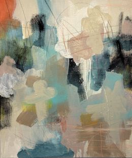 Peinture, Crown in a blue theme, Eric Ruelland