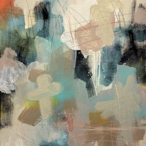 Gemälde, Crown in a blue theme, Eric Ruelland