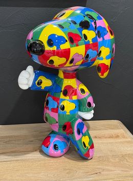 Sculpture, Snoopy Warhol Classic, Peppone