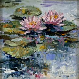 Gemälde, Water Lily Sanctuary, Schagen Vita