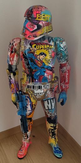 Sculpture, Stormtrooper Superman, Art Vladi