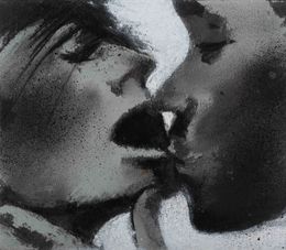 Fine Art Drawings, Kiss No.1, Jonathan Huxley