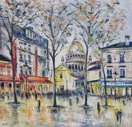 Gemälde, Soirée à Montmartre, Phil