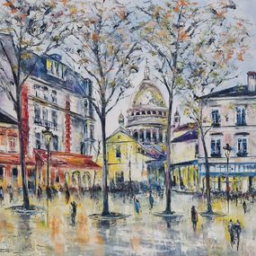 Gemälde, Soirée à Montmartre, Phil