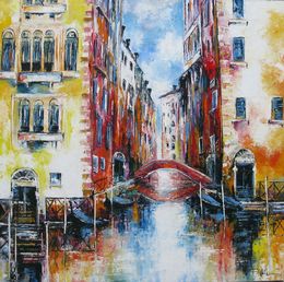Painting, Canal de Venise, Phil