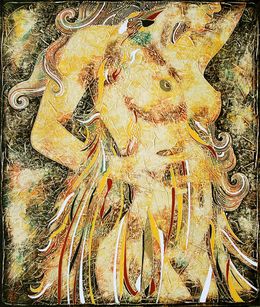 Gemälde, Whom Alkonost yearns about, Zianko Vasili