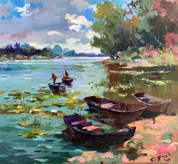 Gemälde, Boat trip, Suprunchuk Yuriy