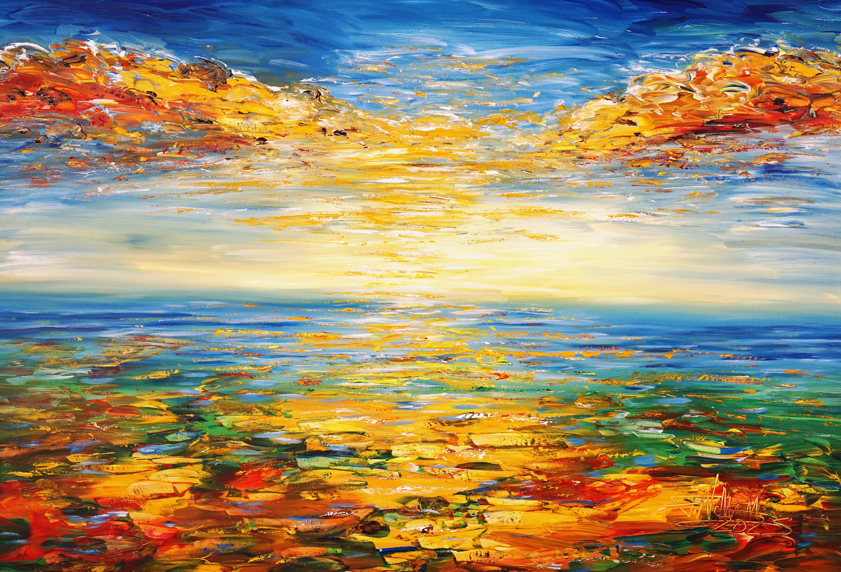 Peter Nottrott, Summer landscape XL 12 Peter Nottrott, Summer landscape XL 12