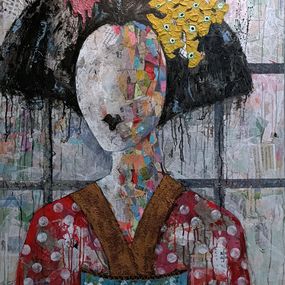 Gemälde, Série Geisha 00093, Josep Pozo