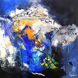 Painting, Old temple, Pol Ledent