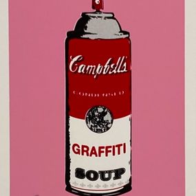 Print, Mini Graffiti Soup - Pink, Rene Gagnon