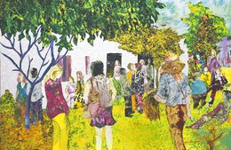 Peinture, Sunday Gathering, Haibat Balaa Bawab