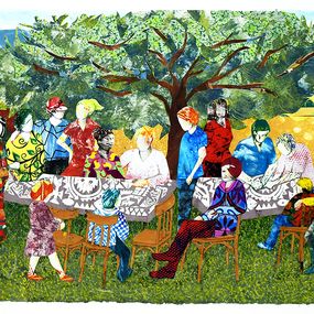 Painting, Spring Time, Haibat Balaa Bawab