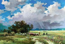 Painting, Covered with clouds, Suprunchuk Yuriy