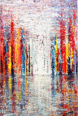 Peinture, Cascade, Nicole Azoulay