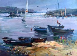 Gemälde, Sailing club, Suprunchuk Yuriy