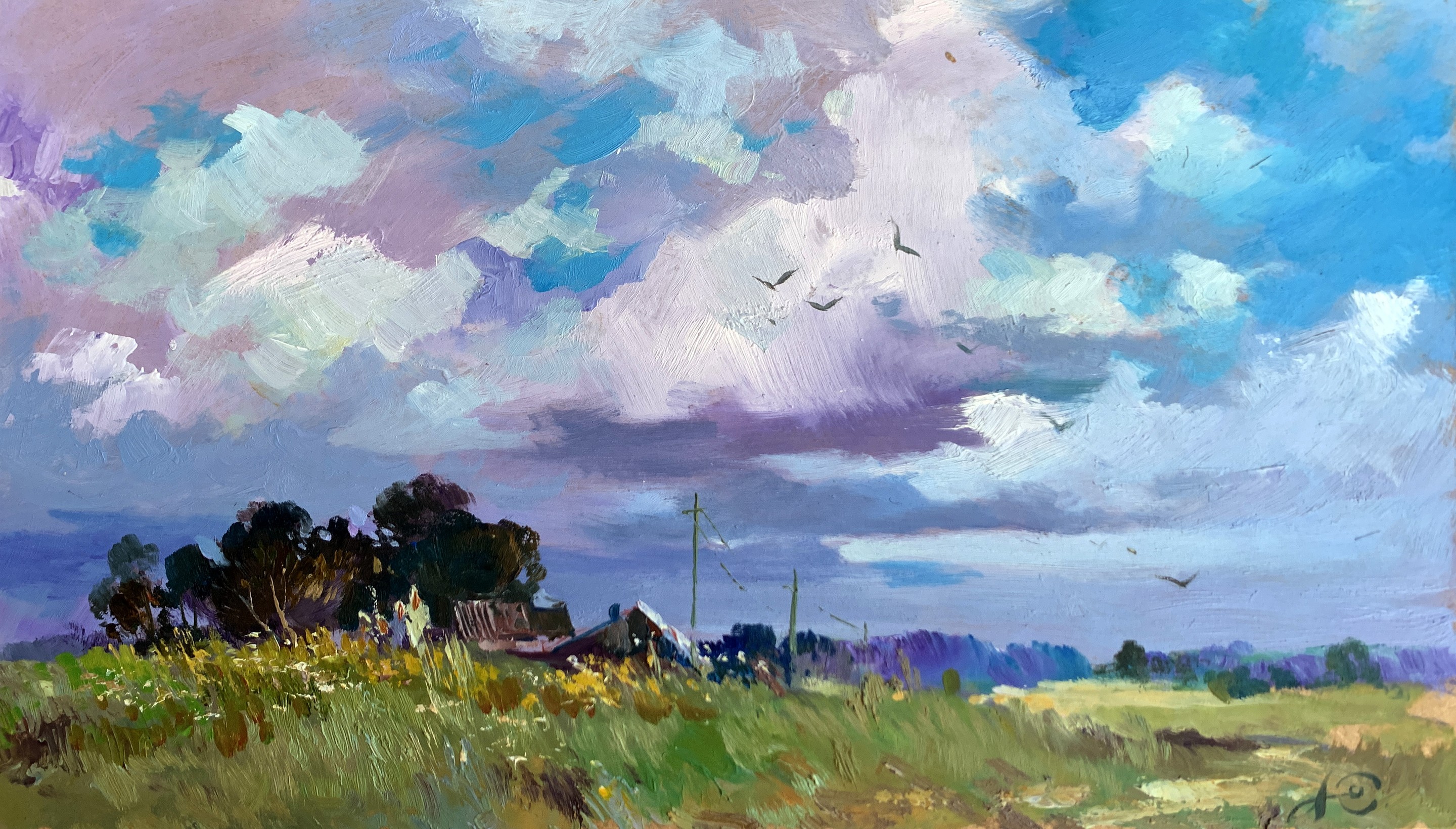 Suprunchuk Yuriy, In the village field Suprunchuk Yuriy, In the village field