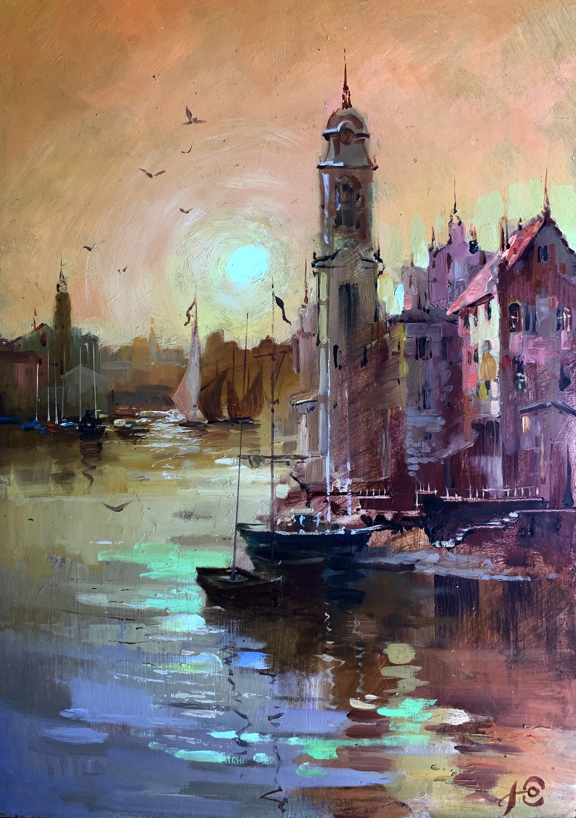 Suprunchuk Yuriy, City on the water Suprunchuk Yuriy, City on the water