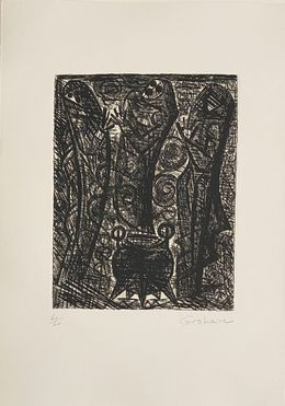 Drucke, Macbeth : Les sorcières, Marcel Gromaire