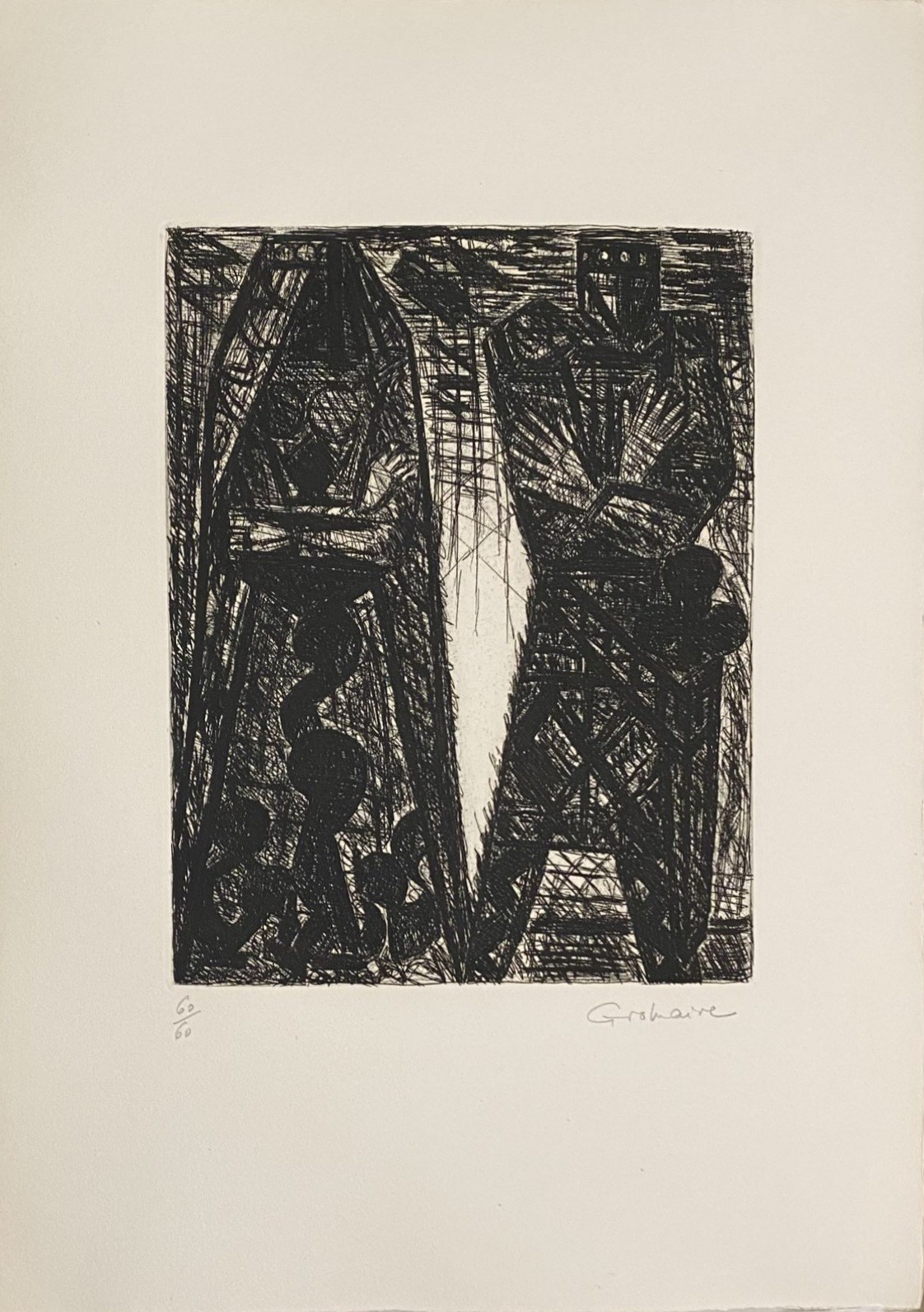 Marcel Gromaire, Macbeth : Le complot Marcel Gromaire, Macbeth : Le complot