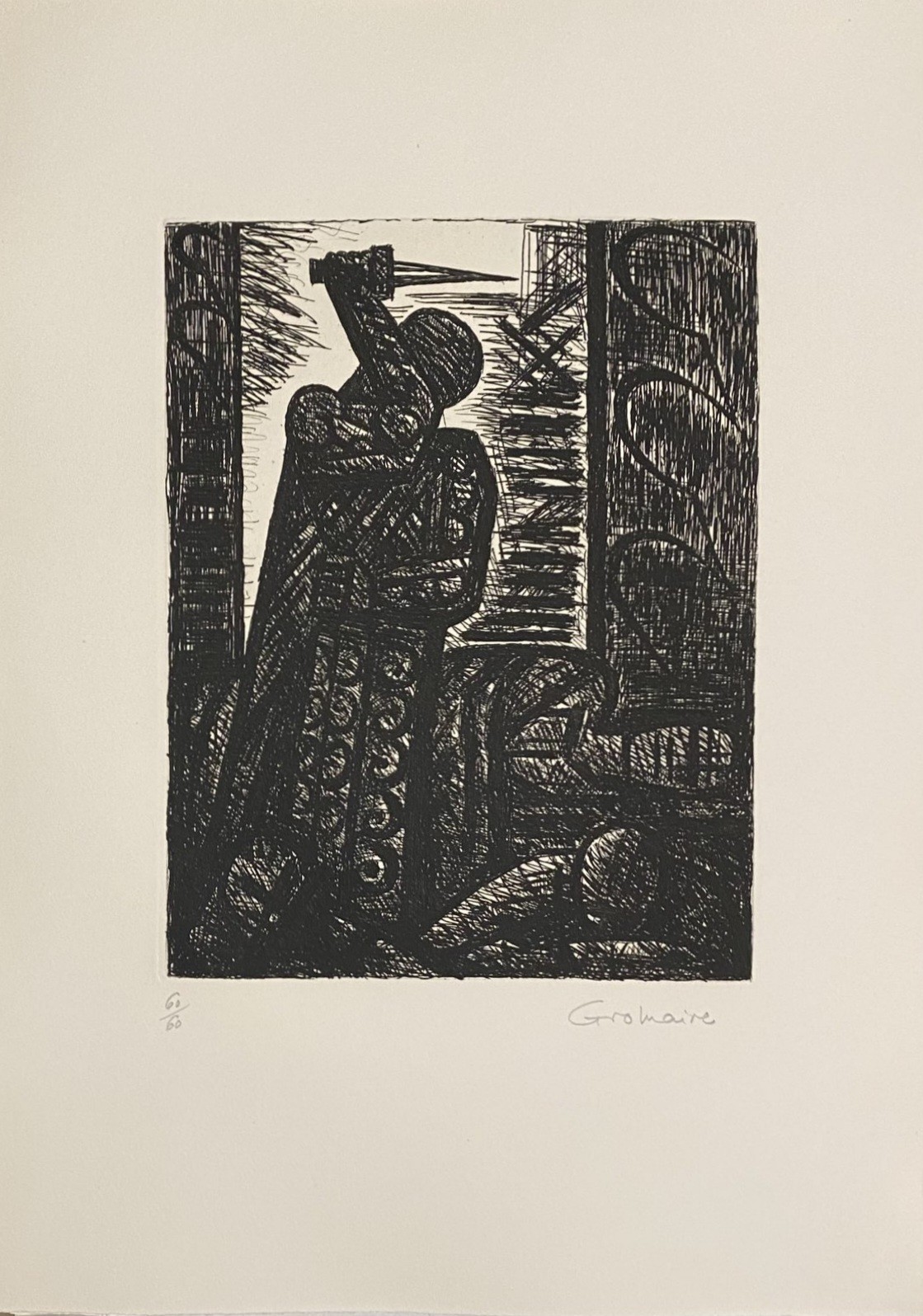 Marcel Gromaire, Macbeth : Le meurtre de Duncan Marcel Gromaire, Macbeth : Le meurtre de Duncan