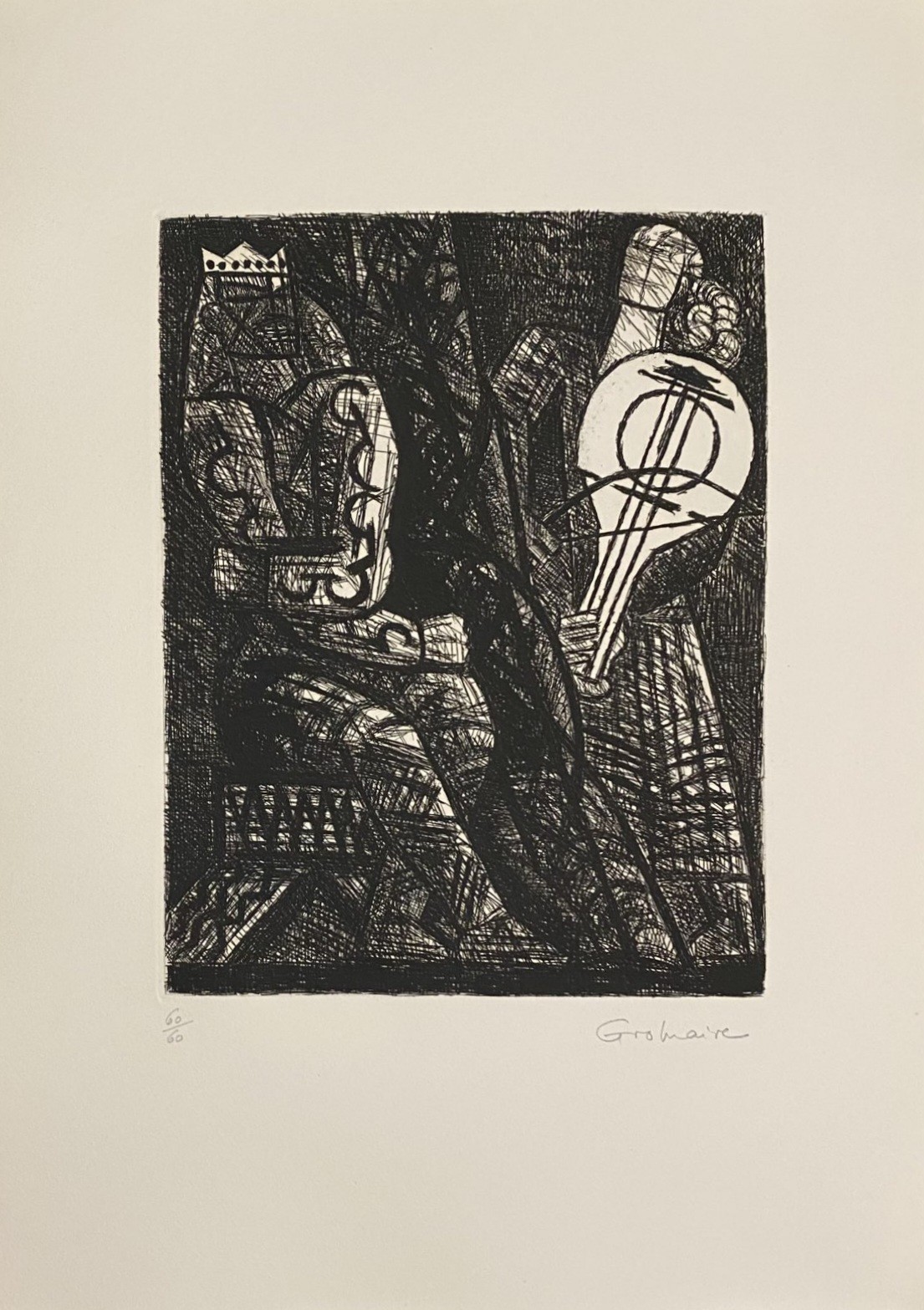 Marcel Gromaire, Macbeth : Remords de Macbeth Marcel Gromaire, Macbeth : Remords de Macbeth