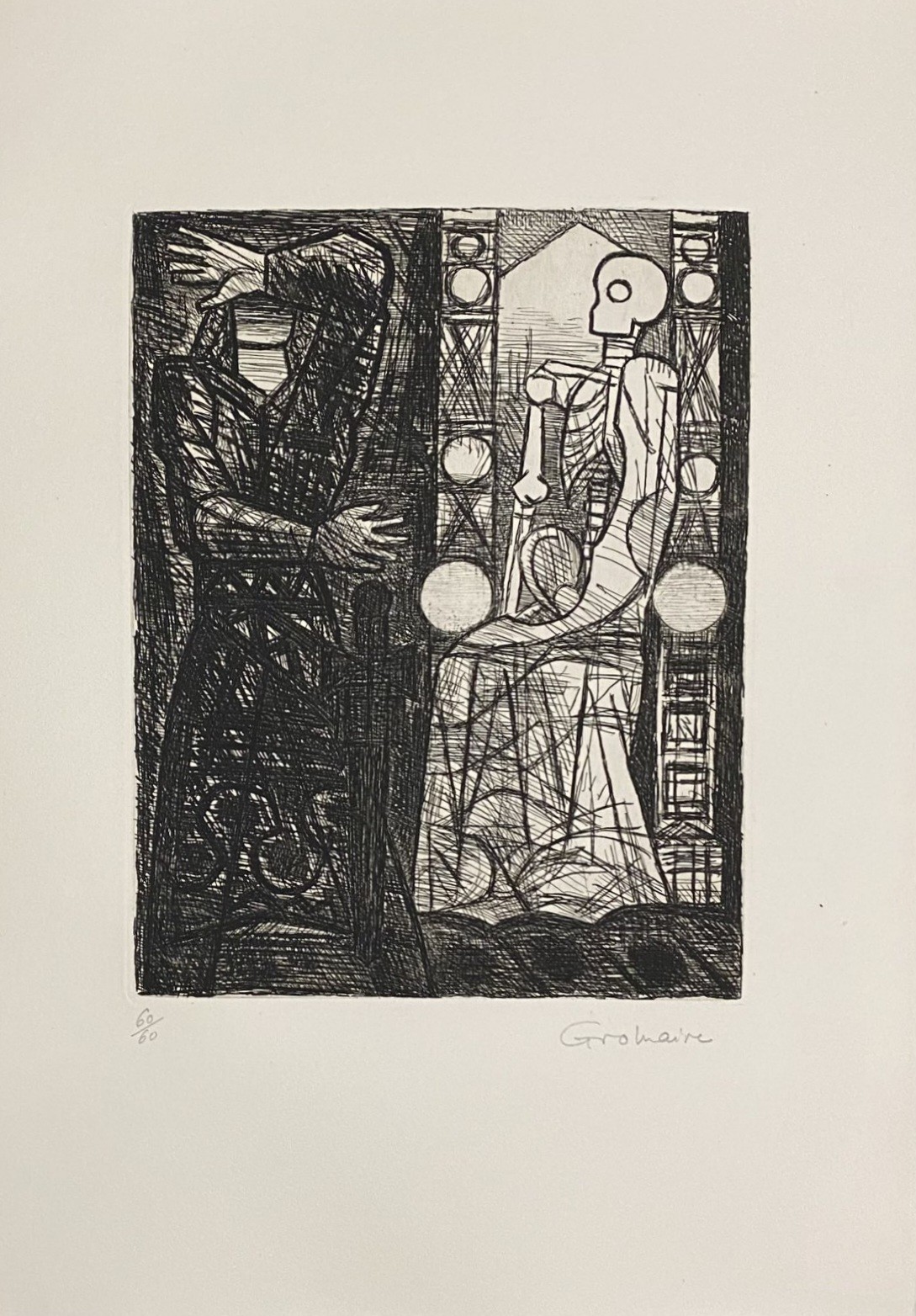 Marcel Gromaire, Macbeth : Le spectre de Banquo Marcel Gromaire, Macbeth : Le spectre de Banquo