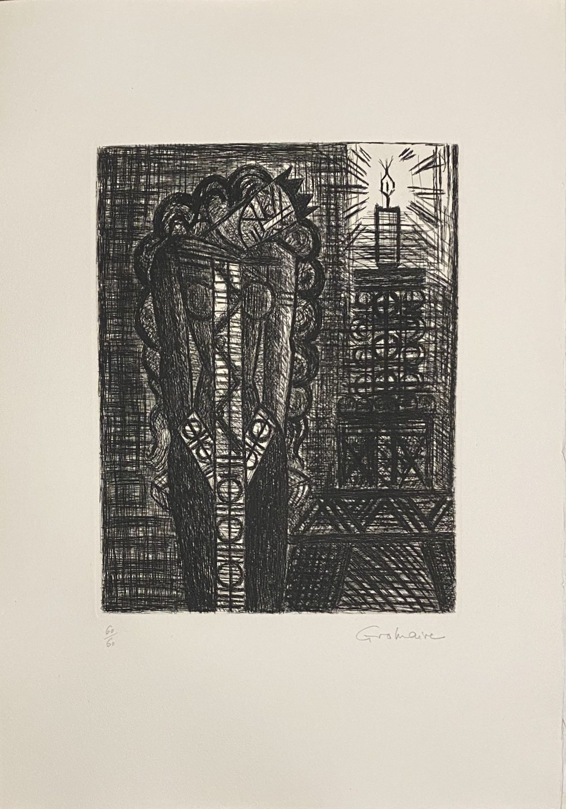 Marcel Gromaire, Macbeth : Folie de la Reine Marcel Gromaire, Macbeth : Folie de la Reine