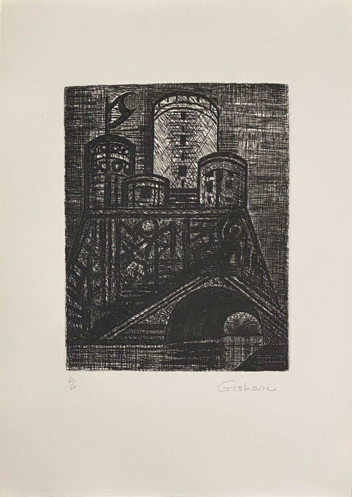 Marcel Gromaire, Macbeth : Le donjon de Dunsinane Marcel Gromaire, Macbeth : Le donjon de Dunsinane