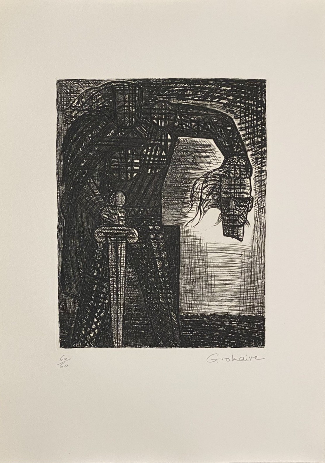 Marcel Gromaire, La mort de Macbeth Marcel Gromaire, La mort de Macbeth