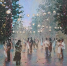 Gemälde, Party at the bottom of the park, Svetla Koseva