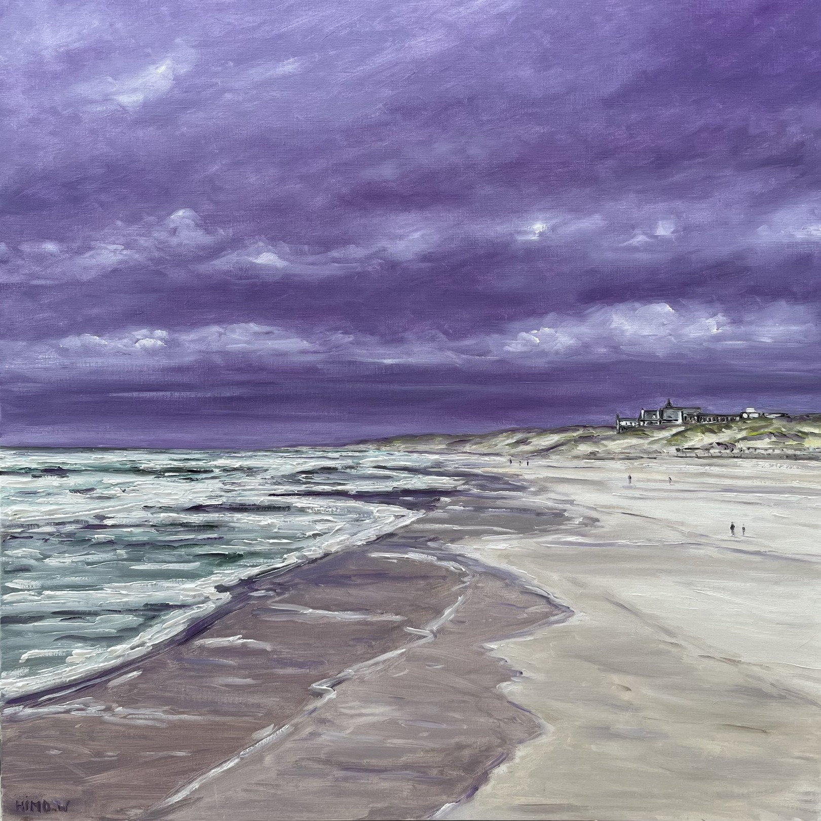 William HIMO, Paysage bord de mer William HIMO, Paysage bord de mer