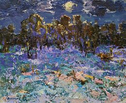 Painting, Moonlit night, Ivanyuk Oleksiy