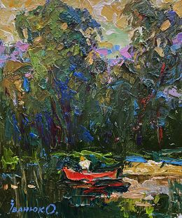 Painting, Evening boat ride, Ivanyuk Oleksiy