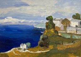 Gemälde, En Corse, Laury Merle