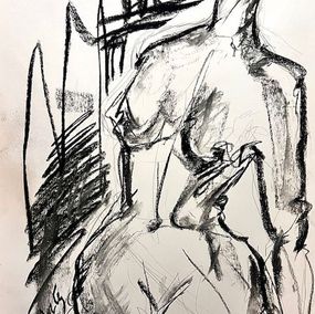 Zeichnungen, Nu II, Catherine Muguet