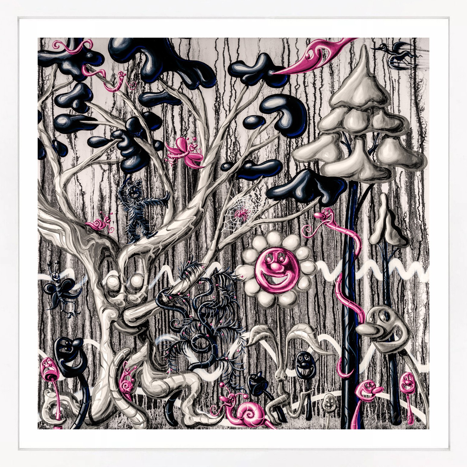 Kenny Scharf, Furungle (Black) Kenny Scharf, Furungle (Black)