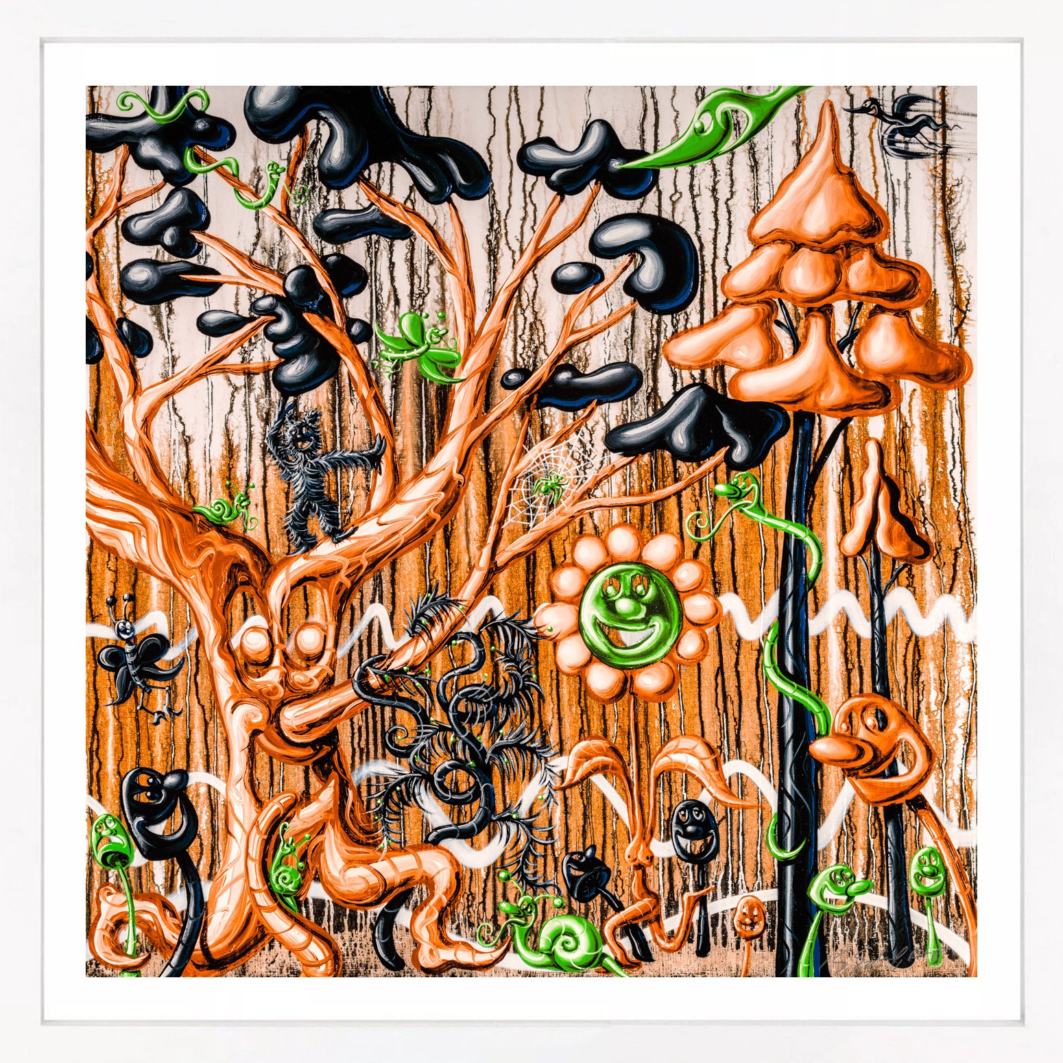 Kenny Scharf, Furungle (Orange) Kenny Scharf, Furungle (Orange)