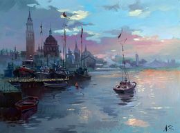 Gemälde, Romantic sailing, Suprunchuk Yuriy