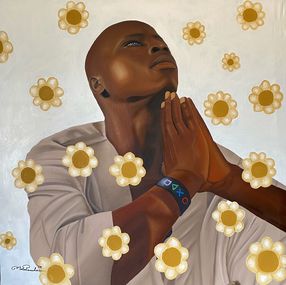 Gemälde, Psalm 121 -21st Century Contemporary, Tolulope Adigbo