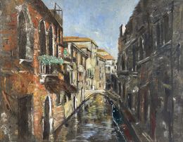 Painting, Venice, Lusie Schellenberg