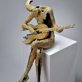 Skulpturen, Guitarist, Jacques Van Den Abeele