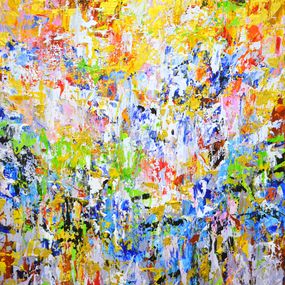 Painting, Abstraction. Journey, Iryna Kastsova