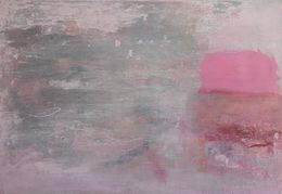 Painting, Songes d'un carré rose, Nao Kaneko
