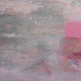 Painting, Songes d'un carré rose, Nao Kaneko