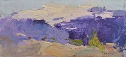 Painting, On the Pass, Alexander Shandor