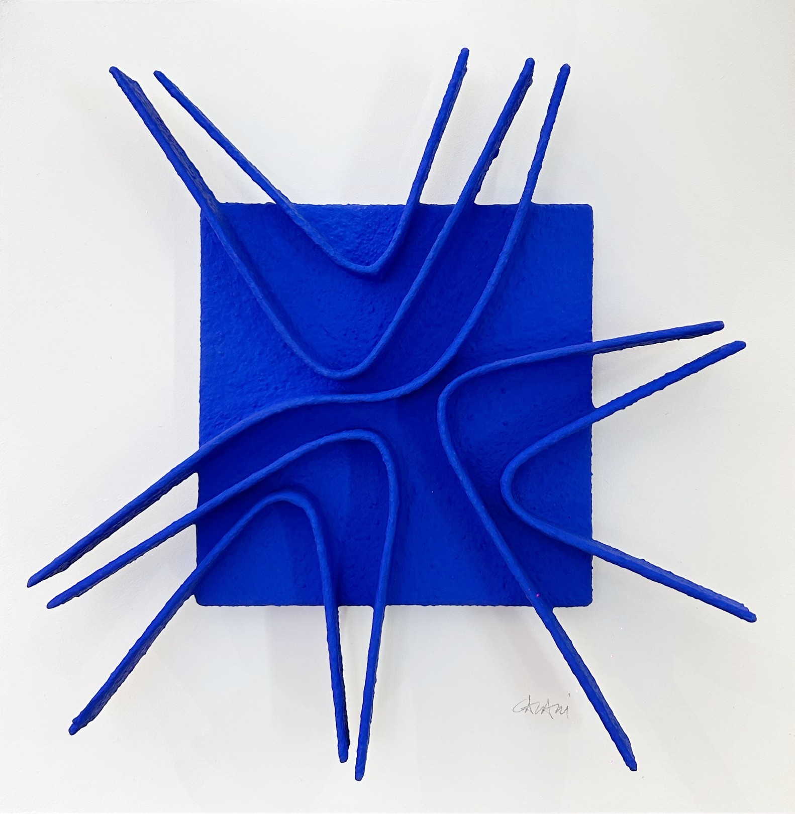 René Galassi, Calicots et pigments bleus (2) René Galassi, Calicots et pigments bleus (2)