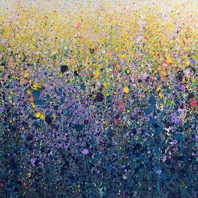 Painting, Flower memories, Gaëlle Wagner